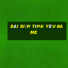 bãi biển tình yêu game