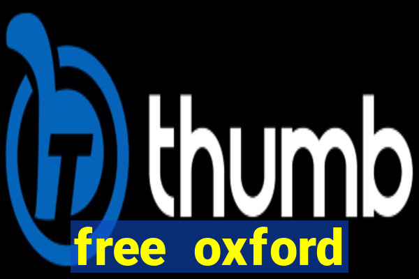 free oxford collocation dictionary