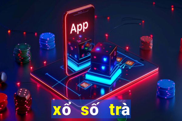 xổ số trà vinh 30 tháng 09