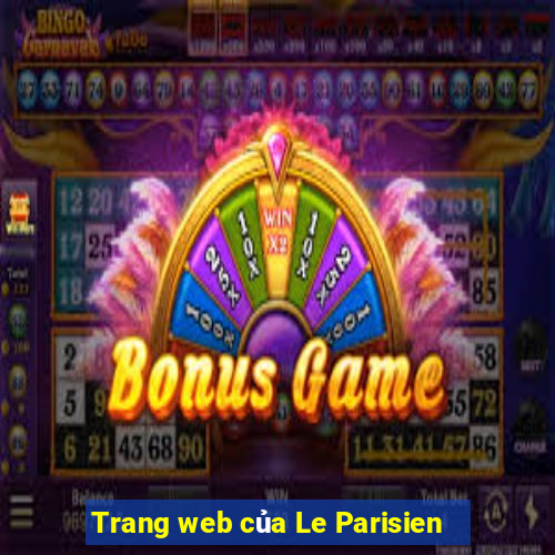 Trang web của Le Parisien