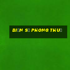 biển số phong thuỷ