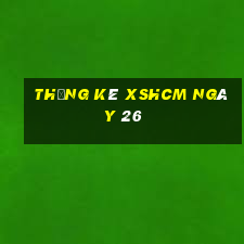 Thống kê XSHCM ngày 26