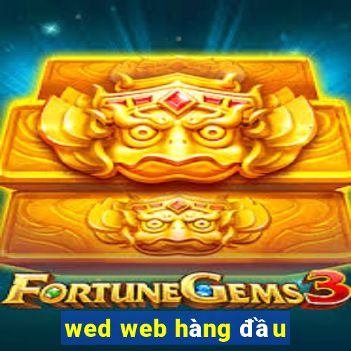 wed web hàng đầu