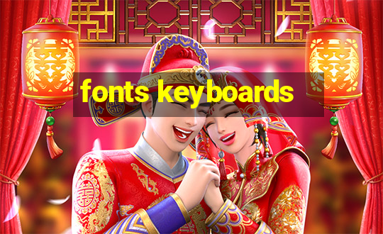 fonts keyboards