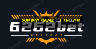 sunwin game đổi thưởng