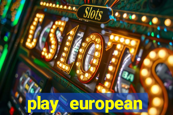 play european roulette online