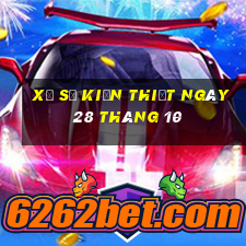 xổ số kiến thiết ngày 28 tháng 10