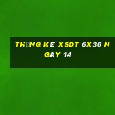 Thống kê XSDT 6x36 ngày 14