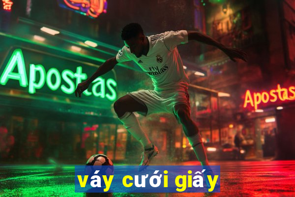 váy cưới giấy