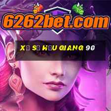 xổ số hậu giang 90