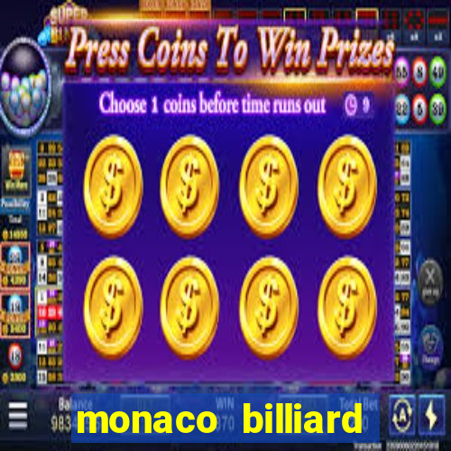 monaco billiard game club