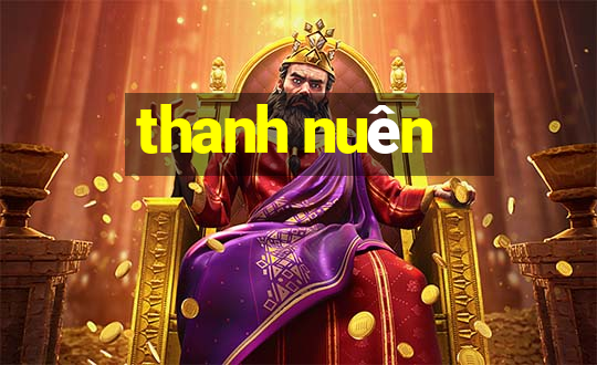 thanh nuên