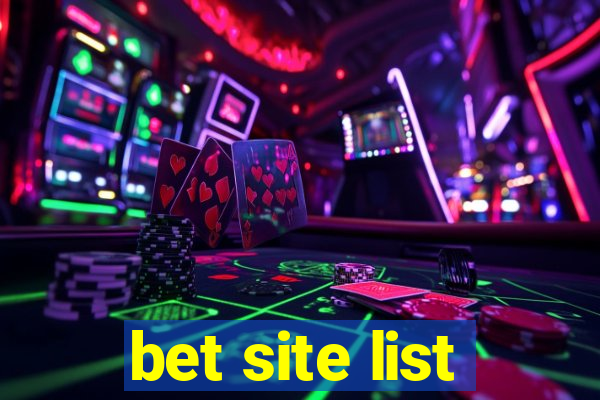 bet site list