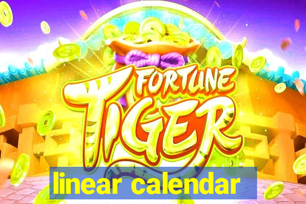 linear calendar