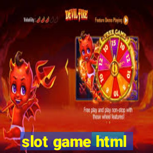 slot game html