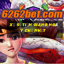 xổ số tiền giang ngày chủ nhật