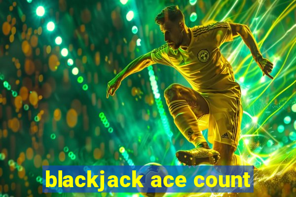 blackjack ace count