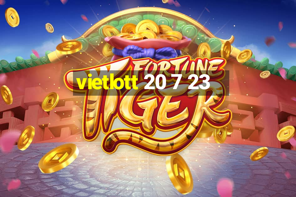 vietlott 20 7 23