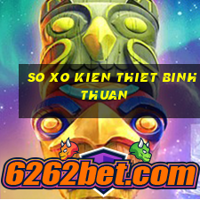 so xo kien thiet binh thuan