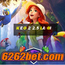 kèo 2 2.5 là gì