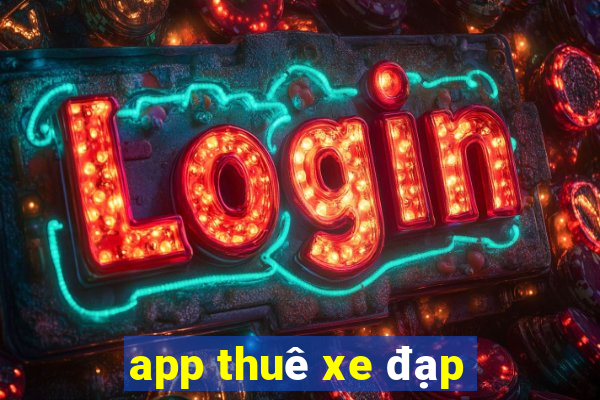 app thuê xe đạp