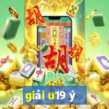 giải u19 ý