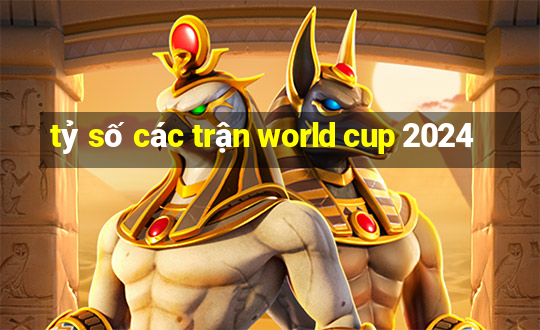 tỷ số các trận world cup 2024