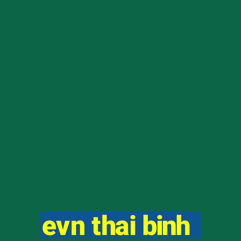 evn thai binh