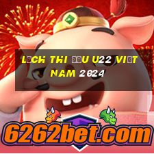 lịch thi đấu u22 việt nam 2024