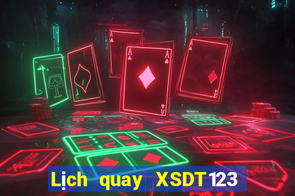 Lịch quay XSDT123 ngày 22