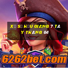 xổ số hậu giang 7 tây tháng 04