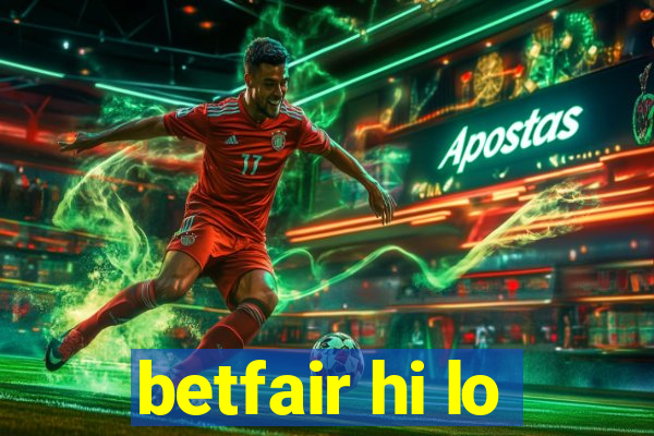 betfair hi lo