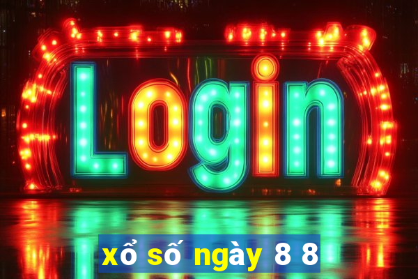 xổ số ngày 8 8