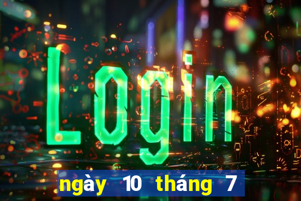 ngày 10 tháng 7 xổ số miền trung