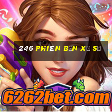 246 phiên bản xổ số