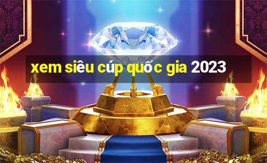 xem siêu cúp quốc gia 2023