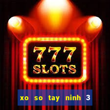 xo so tay ninh 3 3 2024