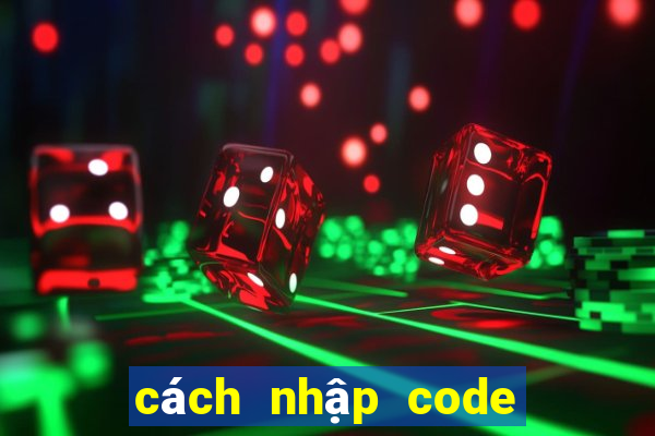 cách nhập code omg 3q