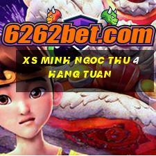 xs minh ngoc thu 4 hang tuan