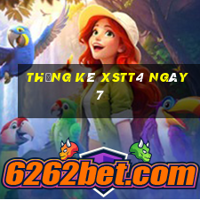 Thống kê XSTT4 ngày 7