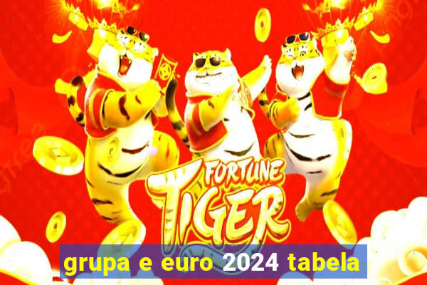 grupa e euro 2024 tabela