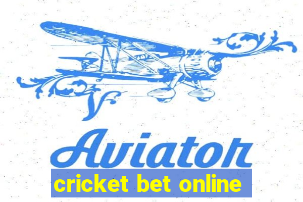 cricket bet online