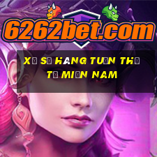 xổ số hàng tuần thứ tư miền nam