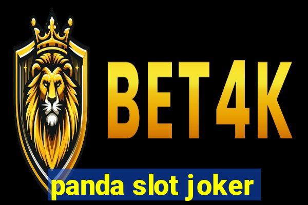 panda slot joker