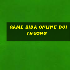 game bida online doi thuong