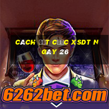 Cách đặt cược XSDT ngày 26