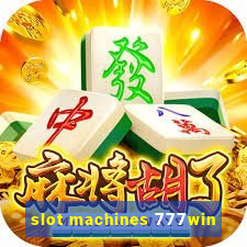 slot machines 777win