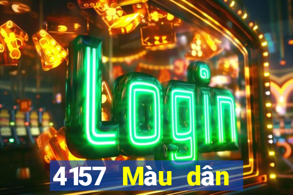 4157 Màu dân làng màu đỏ