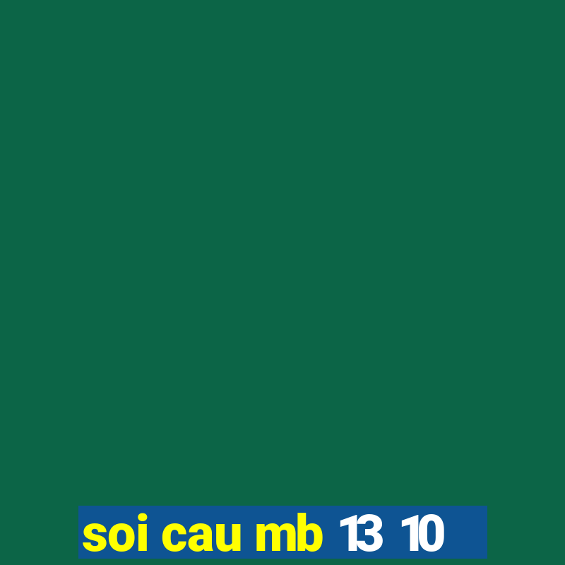 soi cau mb 13 10