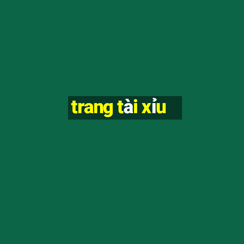 trang tài xỉu